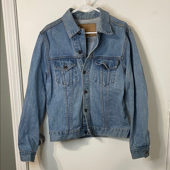 Vintage Disney Embroidered Mickey Mouse & Friends Light Denim Jacket Sz L 90s - Picture 3 of 11